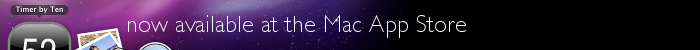Timer in the Mac App Store